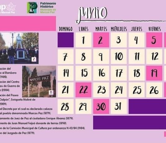 EFEMÉRIDES LOCALES DE JUNIO