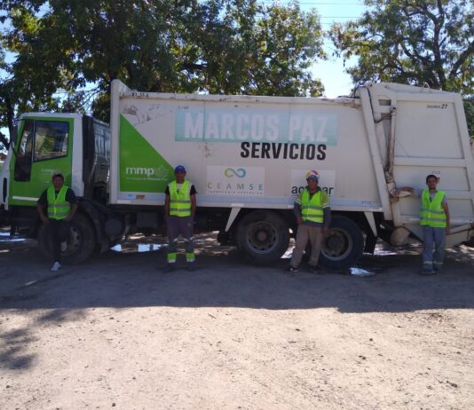 DIA NACIONAL DEL RECOLECTOR DE RESIDUOS: HOMENAJE AL PERSONAL DE MARCOS PAZ
