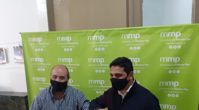 TRENES ARGENTINOS FIRMA UN CONVENIO MARCO CON EL MUNICIPIO DE MARCOS PAZ