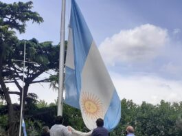 CONMEMORACIÓN POR LOS 200 AÑOS DEL PRIMER IZAMIENTO DE LA BANDERA ARGENTINA EN LAS ISLAS MALVINAS