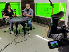 VISITA DEL INTENDENTE AL NUEVO ESTUDIO