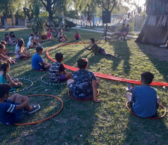 RADIO CULTURA TRASMITIÓ DESDE LA PLAZA DE BARRIO EL ZORZAL