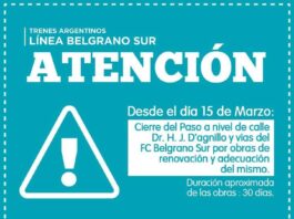 ATENCIÓN: CIERRE DEL PASO AL NIVEL DE D’AGNILO POR OBRAS