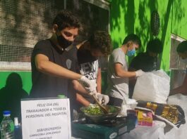 DÍA DE LAS Y LOS TRABAJADORES: MARCOS PAZ RUGBY HOMENAJEA AL PERSONAL DE SALUD