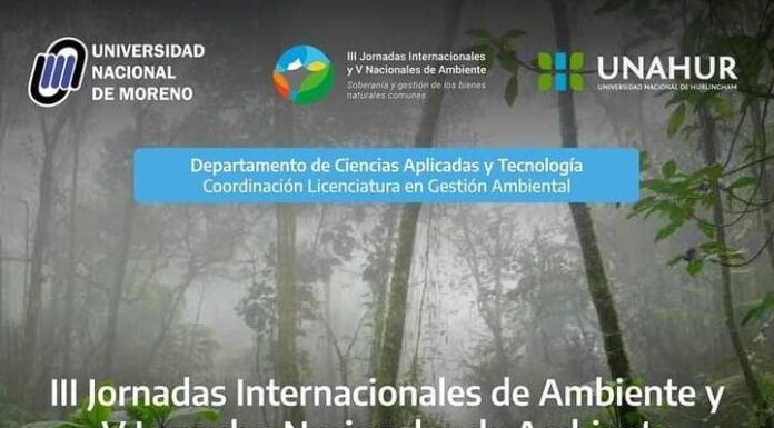 EL MUNICIPIO PARTICIPARÁ EN LAS JORNADAS INTERNACIONALES Y NACIONALES DE AMBIENTE 2021