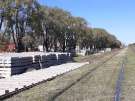 OBRAS EN EL PASO A NIVEL DE AGÜERO