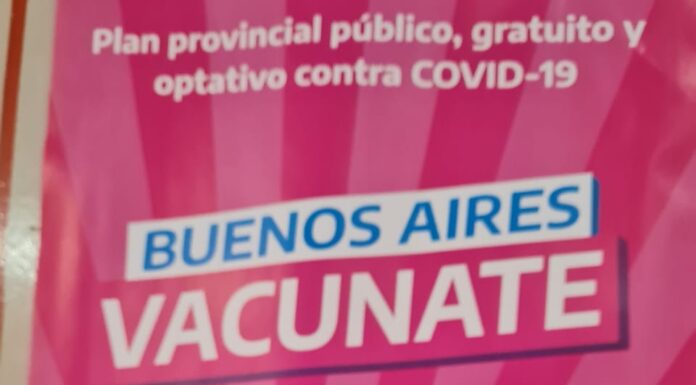 LOS VACUNATORIOS DE MARCOS PAZ YA ESTÁN APLICANDO DOSIS FABRICADAS EN ARGENTINA
