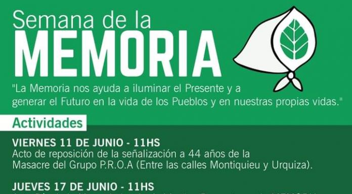 SEMANA DE LA MEMORIA LOCAL