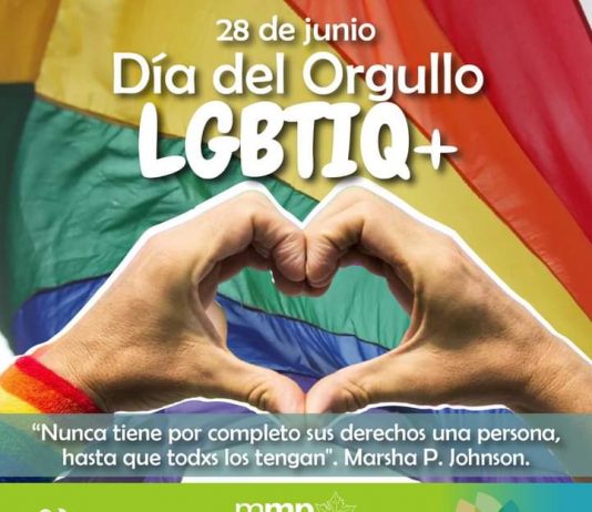 DÍA INTERNACIONAL DEL ORGULLO LGBTIQ+
