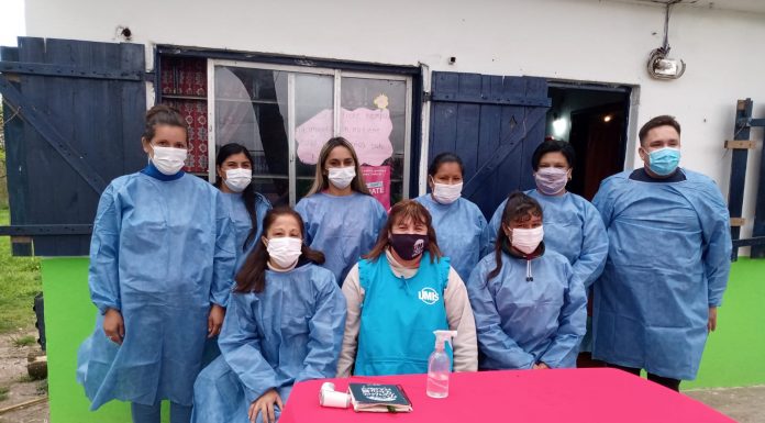 POSTA SANITARIA ITINERANTE EN LA UMI DEL BARRIO URIOSTE