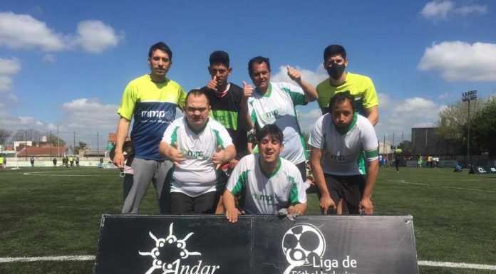 MARCOS PAZ PARTICIPÓ DE UNA NUEVA FECHA DE FÚTBOL INCLUSIVO