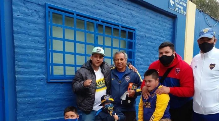 LA FILIAL LOCAL DE BOCA JUNIORS PARTICIPÓ DE UN GESTO SOLIDARIO