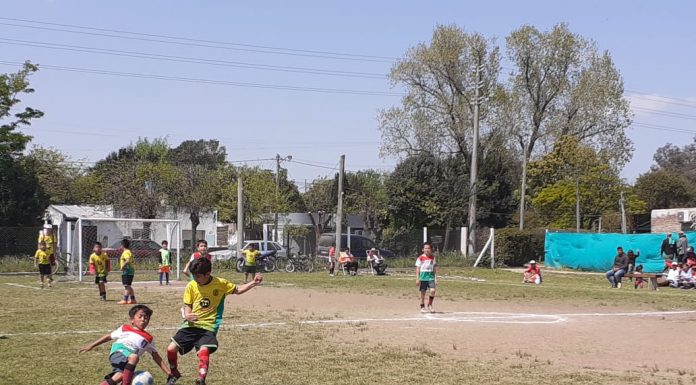 LIGA MUNICIPAL DE FÚTBOL INFANTIL: ENCUENTRO ENTRE LA ITALIANA Y BELGRANO