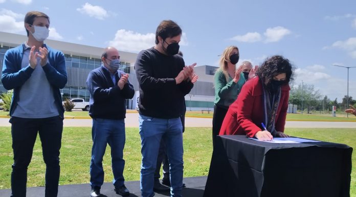 FIRMA DEL CONVENIO EN EL HOSPITAL DE LA CUENCA ALTA ‘NÉSTOR KIRCHNER’