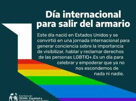 DÍA INTERNACIONAL PARA SALIR DEL ARMARIO
