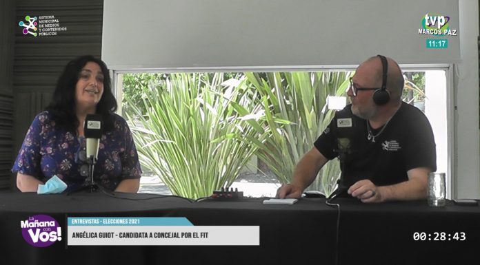 ELECCIONES LEGISLATIVAS 2021 – EL FRENTE DE IZQUIERDA UNIDAD: ANGÉLICA GUIOT