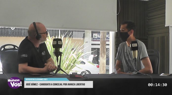 ELECCIONES LEGISLATIVAS 2021 – AVANZA LIBERTAD – LISTA 503: JOSÉ GÓMEZ