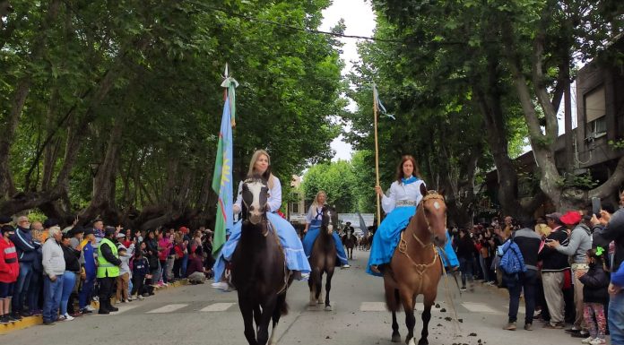 DESFILE TRADICIONALISTA POR EL 143° ANIVERSARIO DE MARCOS PAZ
