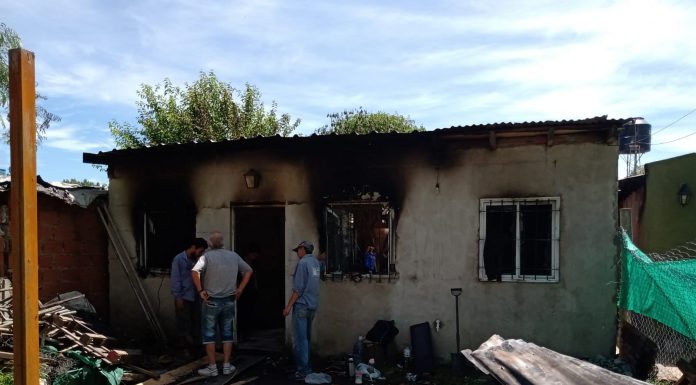 PEDIDO DE COLABORACIÓN POR INCENDIO DE VIVIENDA