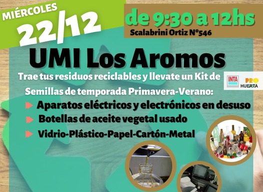 NUEVA JORNADA EN LA UMI LOS AROMOS