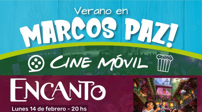 EL CINE MÓVIL CONTINÚA SU RECORRIDO POR MARCOS PAZ
