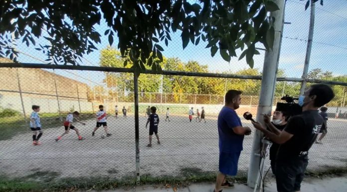 ABRIÓ LA ESCUELA DE FÚTBOL INFANTIL DE LA SOCIEDAD ITALIANA