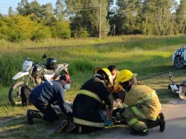 ACCIDENTE VEHICULAR EN RUTA 40 A LA ALTURA DE SANTA CATALINA