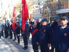 ACTO POR EL DÍA DEL BOMBERO VOLUNTARIO EN MARCOS PAZ