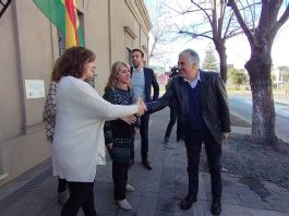 EL EMBAJADOR DEL ESTADO PLURINACIONAL DE BOLIVIA VISITA MARCOS PAZ