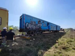 MARCOS PAZ RUGBY CLUB RECIBIÓ UN VAGÓN DESDE TRENES ARGENTINOS