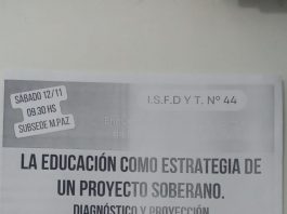 CHARLA DEBATE SOBRE LA EDUCACIÓN COMO ESTRATEGIA DE PROYECTO SOBERANO