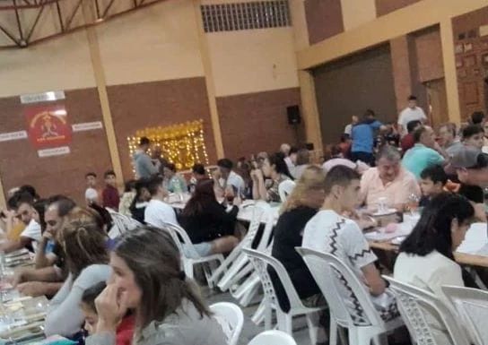 CENA DE FIN DE AÑO DE BOMBEROS VOLUNTARIOS