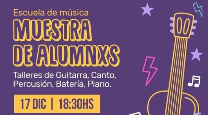 SE VIENE LA MUESTRA DE LA ESCUELA MUNICIPAL DE MÚSICA