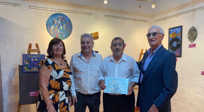 HOMENAJE A HÉCTOR APOLO HIDALGO Y JORGE RECAITE EN CASA DE LA CULTURA