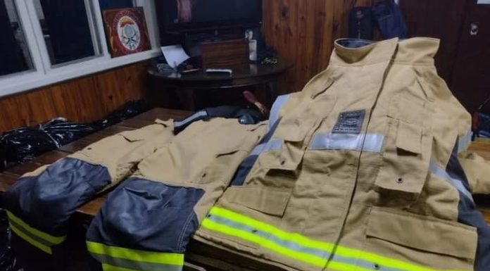 NUEVO EQUIPAMIENTO PARA LOS BOMBEROS VOLUNTARIOS