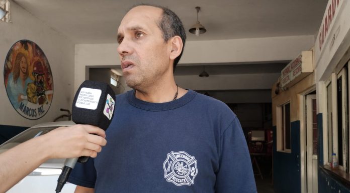Actividad de Bomberos el fin de semana