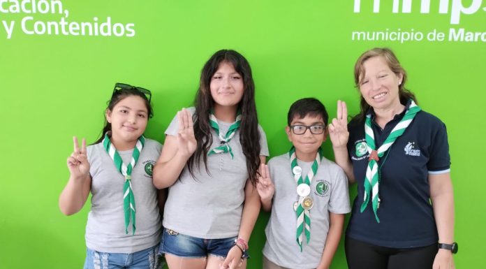 Los Scouts volvieron de su campamento en Junín