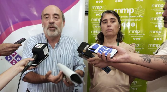El intendente y la presidenta del Concejo hablaron después de la apertura de sesiones