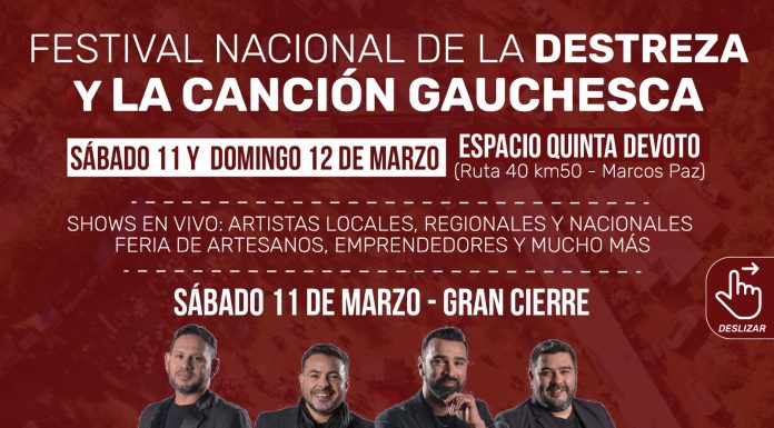 Se viene la fiesta de la Canción y Destreza Gauchesca