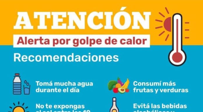 Alerta por los golpes de calor