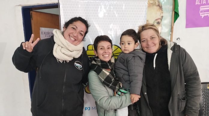 Ropero solidario en Marcos Paz Juniors