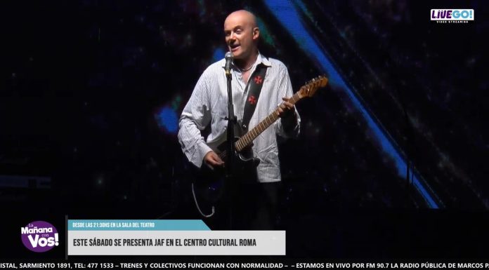 JAF SE PRESENTARÁ EN EL ROMA MAÑANA