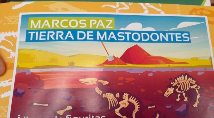 SE VIENE EL ÁLBUM DE FIGURITAS: ‘MARCOS PAZ, TIERRA DE MASTODONTES’