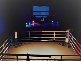 TODO LISTO PARA LA VELADA DE BOXEO EN LA ESPAÑOLA
