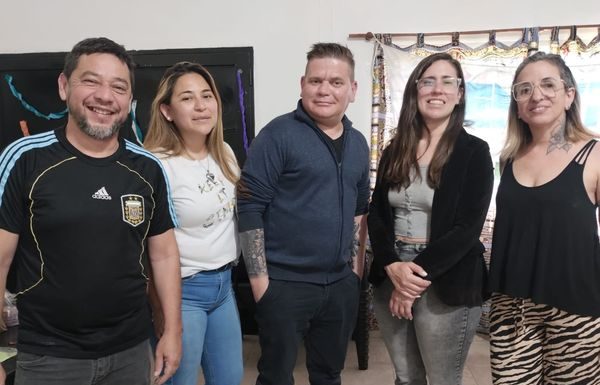 CAROLINA SCHMUKLER VISITÓ MARCOS PAZ