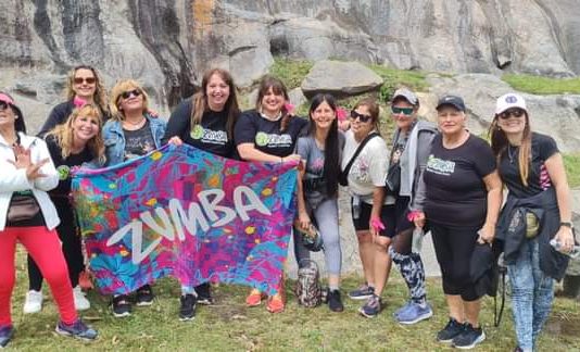 ZUMBA ROSA LLEGÓ A TANDIL A CONTINUAR CON MÁS SOLIDARIDAD