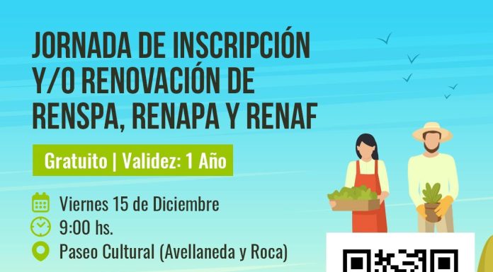 JORNADA DE INSCRIPCIONES PARA EL REGISTRO NACIONAL EN RENSPA, RENAPA y RENAF.