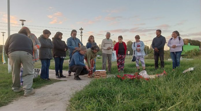 SE REALIZÓ UNA CEREMONÍA DE LA COMUNIDAD ´SARIRI´ EN EL BARRIO LA PAZ