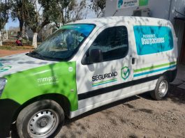 SE PRESENTÓ UN NUEVO MÓVIL DEL ÁREA DE USURPACIONES