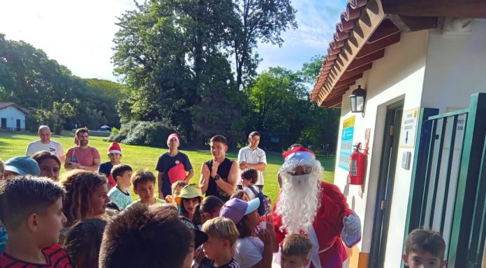 PAPÁ NOEL RECORRIÓ MARCOS PAZ
